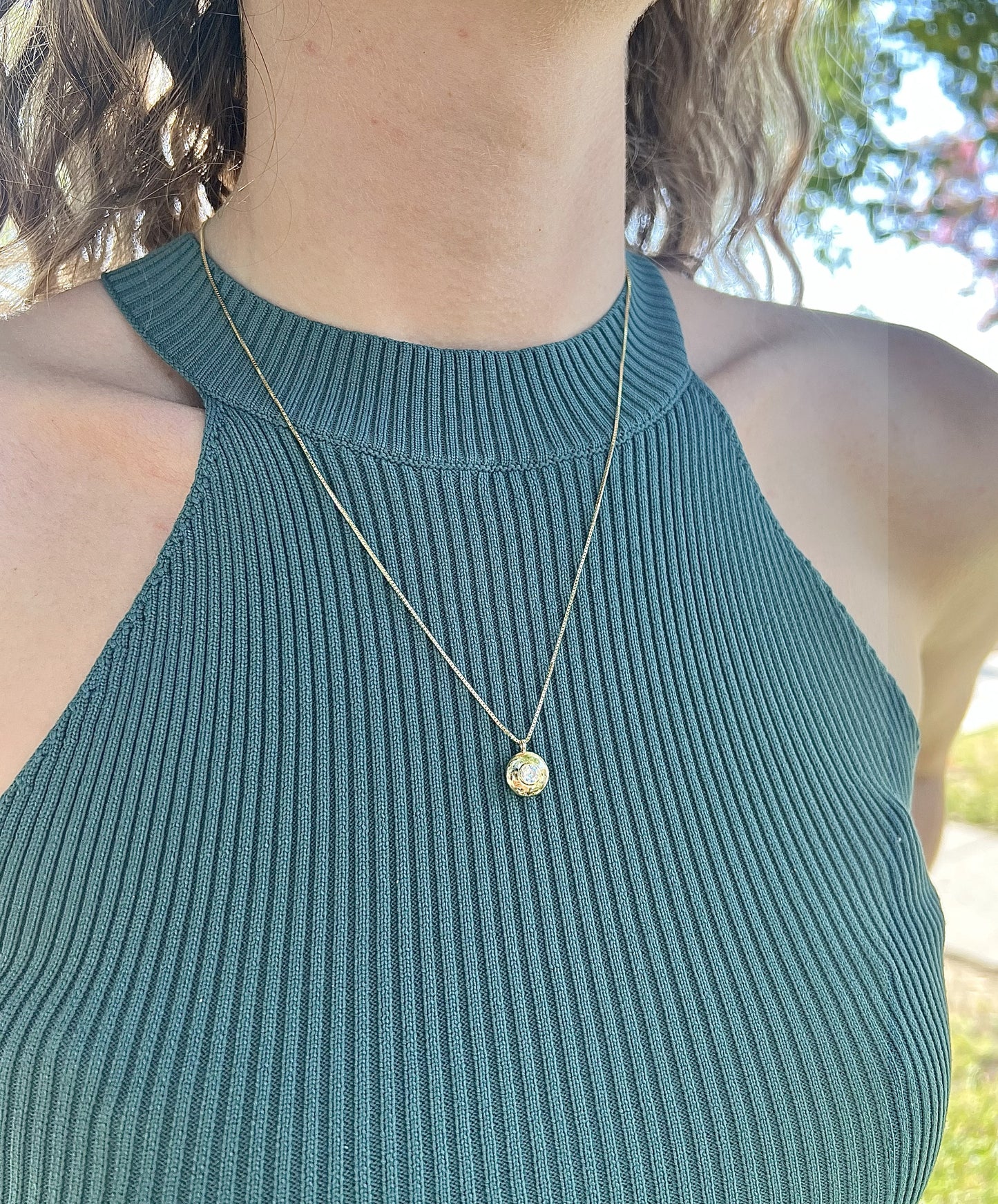 Custom 14K Gold Birthstone Necklace, Personalized Gifts For Mother's Day, Birthday Gift For Her, Valentine's Day, Bridesmaid.