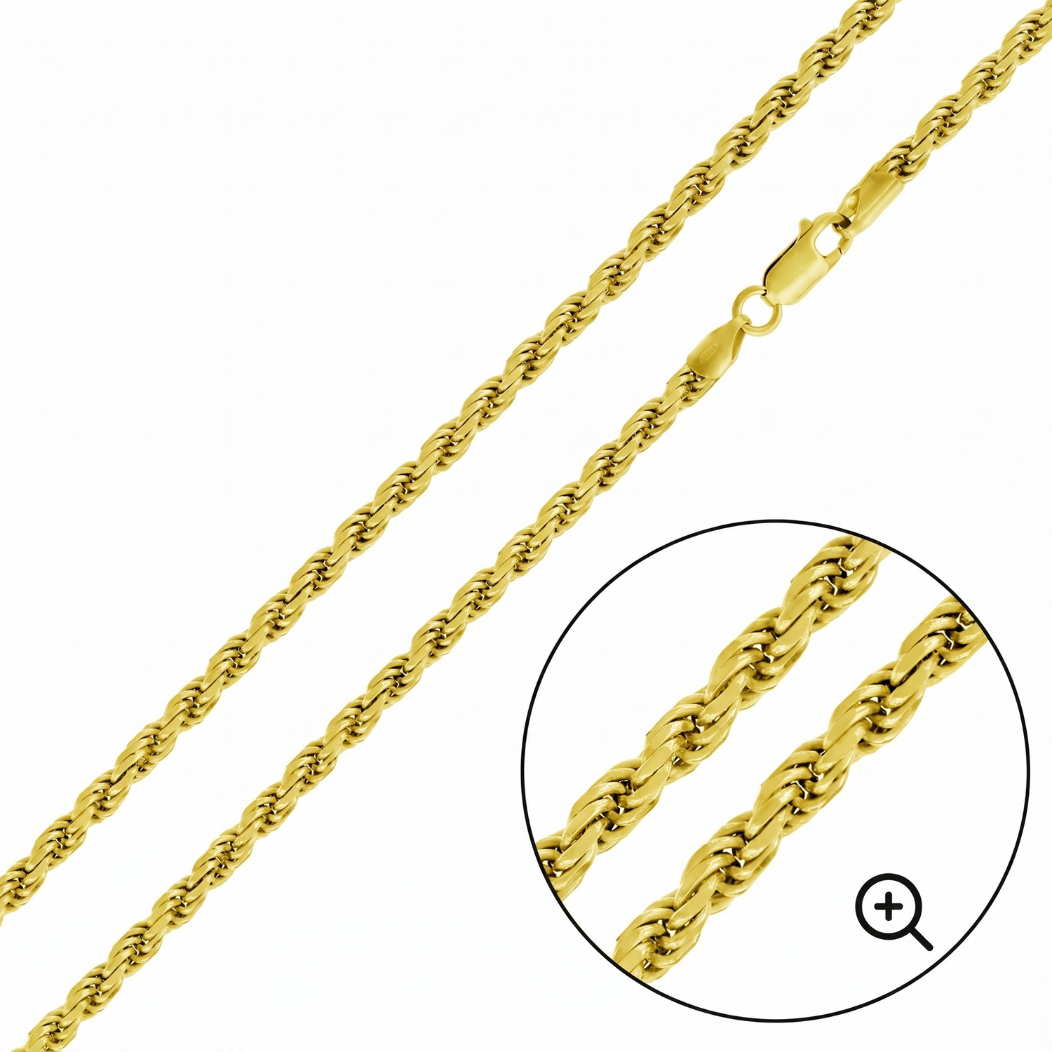 Gold Plated Silver Chains