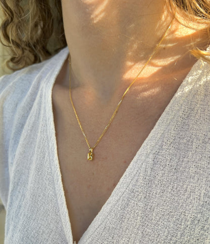 Solid 14K Gold Emerald Cut Birthstone Pendant, 925 Sterling Silver 6x4mm Dainty Rectangle Plain Necklace Personalized Gift for Her Stackable